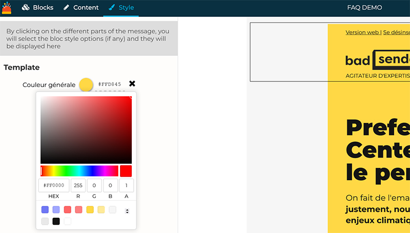 color chart